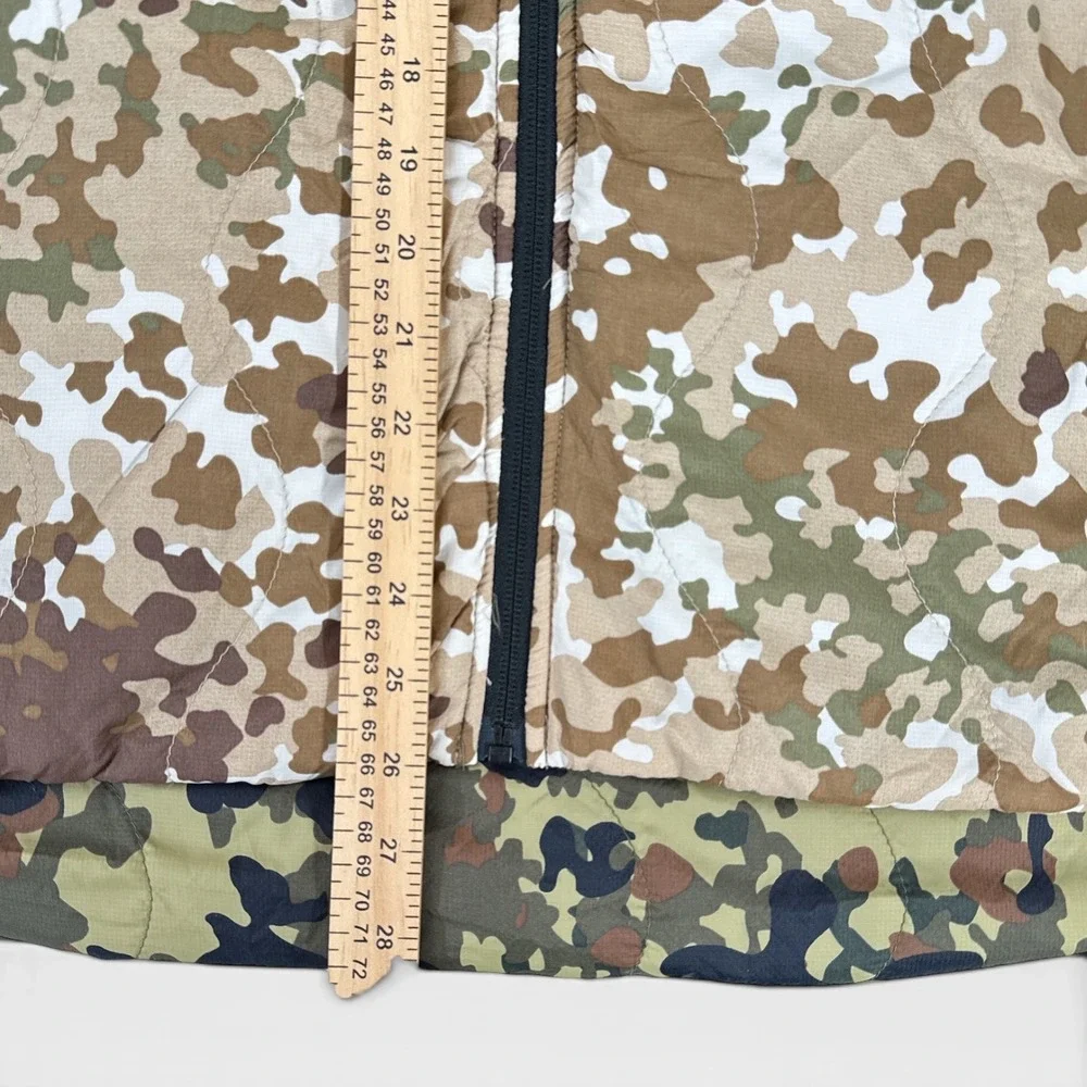 WRMFZY Reversible Woobie Hoodie Camo Jacket Mens Medium Ripstop Nylon Rare NWOT